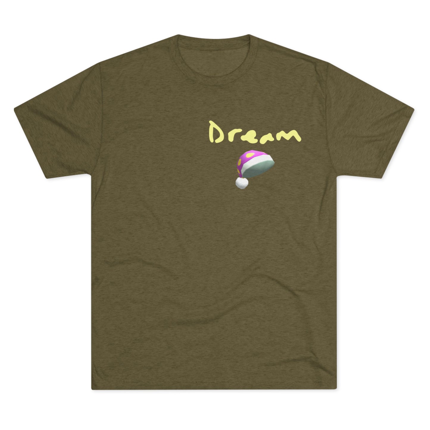 Dreamy Unisex Tri-Blend Crew Tee | Casual Comfort, Relaxed Style, Everyday Wear, Gift for Dreamers, Inspiration Apparel