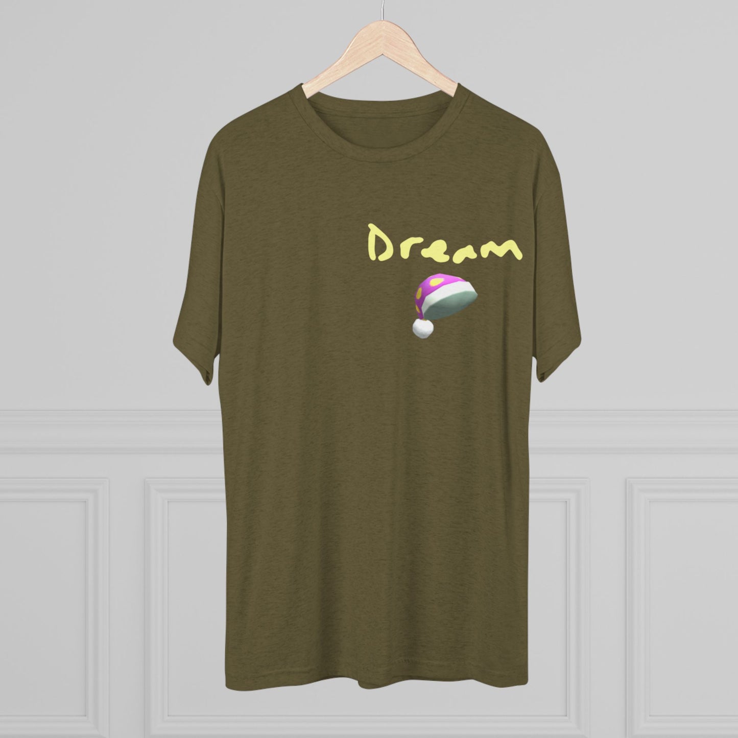 Dreamy Unisex Tri-Blend Crew Tee | Casual Comfort, Relaxed Style, Everyday Wear, Gift for Dreamers, Inspiration Apparel