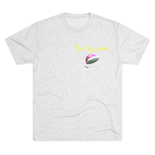 Dreamy Unisex Tri-Blend Crew Tee | Casual Comfort, Relaxed Style, Everyday Wear, Gift for Dreamers, Inspiration Apparel