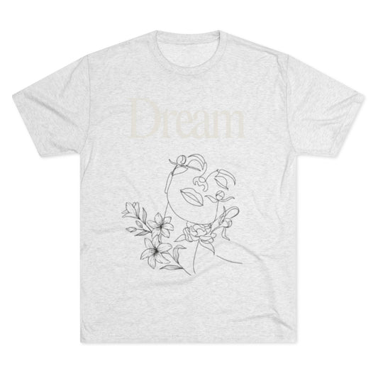 Dreamer Unisex Crew Tee, Relaxed Fit Graphic Shirt, Inspirational Fashion, Gift for Her, Casual Everyday Wear, Summer Tee